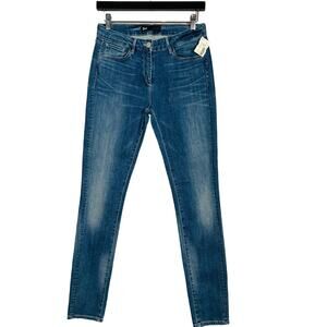 NEW! 3x1 Jeans W2 5 Pocket Midrise Skinny Blue Casual Denim - 29